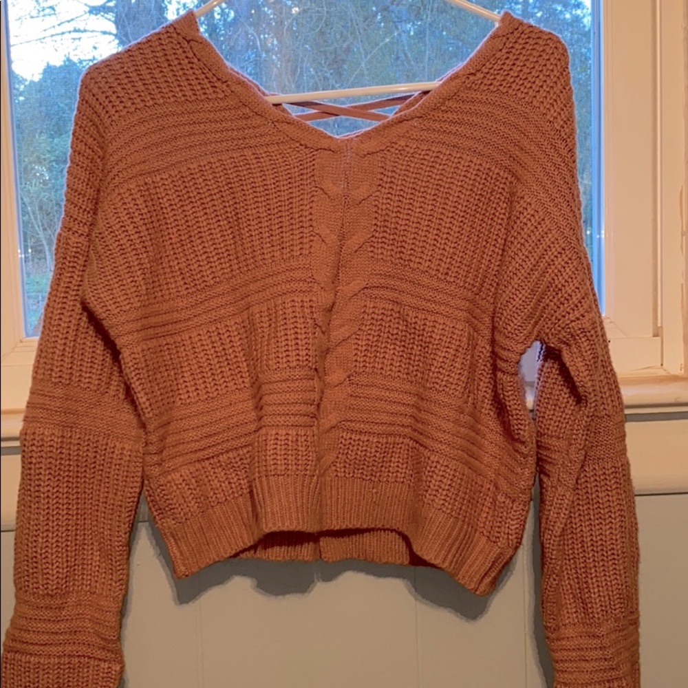 Pink Sweater